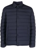 Herno padded down-feather jacket - Bleu - thumbnail