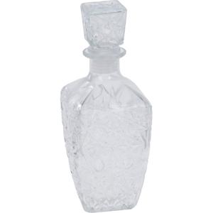 Whisky/water karaf - transparant - 900 ml - 9,5 x 25 cm - kristal - glas