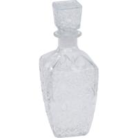 Whisky/water karaf - transparant - 900 ml - 9,5 x 25 cm - kristal - glas