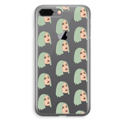 King Kylie: iPhone 8 Plus Transparant Hoesje