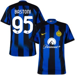 Inter Milan Shirt Thuis 2023-2024 + Bastoni 95