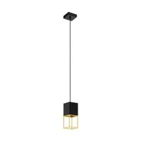 EGLO Montebaldo Hanglamp - GU10 - 10 cm - Zwart|Goud