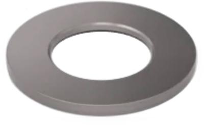 Quooker rozet voor zeeppomp gunmetal
