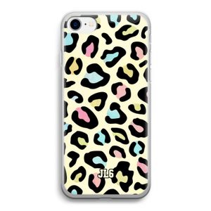 Leopard pattern: iPhone SE 2020 Transparant Hoesje
