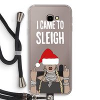 Came To Sleigh: Samsung Galaxy J4 Plus Transparant Hoesje met koord Came To Sleigh: Samsung Galaxy J4 Plus Transparant Hoesje met koord