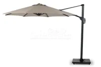 Tierra Outdoor Zweefparasol Durasol Ø350cm Taupe