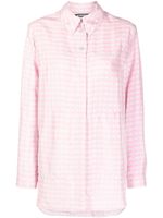 Jacquemus chemise à carreaux - Rose - thumbnail