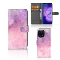 Hoesje OPPO Find X5 Pink Purple Paint Hoesje OPPO Find X5 Pink Purple Paint