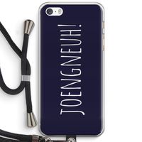 Joengneuh!: iPhone 5 / 5S / SE Transparant Hoesje met koord