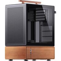 Jonsbo T7 Midi-tower Behuizing, PC-behuizing, Gaming-behuizing Zwart