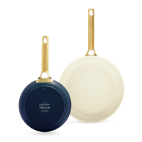 Padova Oxford Blue 2-delige pannenset