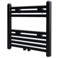 VidaXL Radiator / handdoekenrek recht 480x480 mm zwart