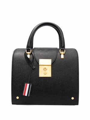 Thom Browne sac à bandoulière Mrs. Thom à texture grainée - Noir
