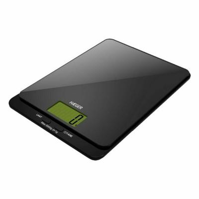 Keukenweegschaal Haeger KS-005.007A Zwart