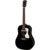 Guild DS-240E Westerly Memoir Sloped Shoulder Dreadnought Black elektrisch-akoestische westerngitaar