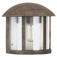 Albert Platte wandlamp buitenHolli brons - bruin - 653225