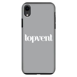 Topvent Grijs Wit: iPhone XR Tough Case
