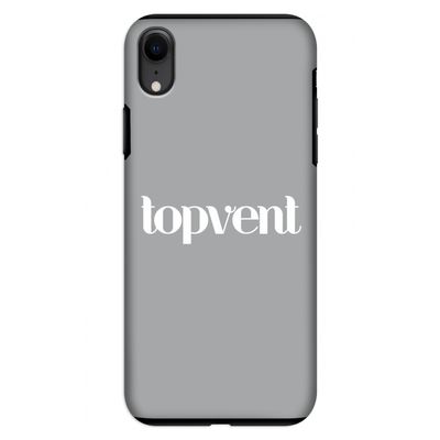 Topvent Grijs Wit: iPhone XR Tough Case