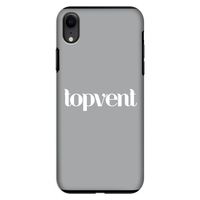 Topvent Grijs Wit: iPhone XR Tough Case