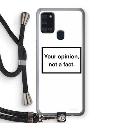 Your opinion: Samsung Galaxy A21s Transparant Hoesje met koord