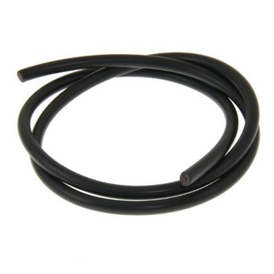 Bougiekabel zwart 7 mm. (1 meter)