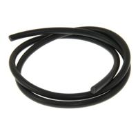 Bougiekabel zwart 7 mm. (1 meter)