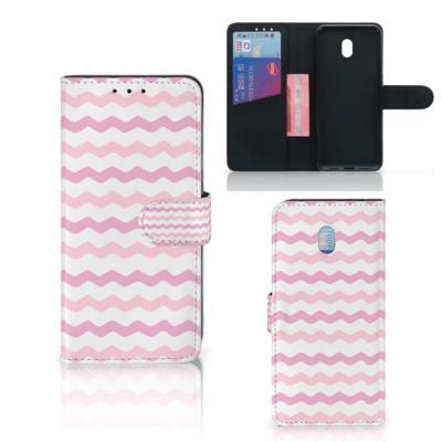 Xiaomi Redmi 8A | Telefoon Hoesje | Waves Roze
