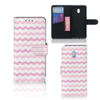 Xiaomi Redmi 8A | Telefoon Hoesje | Waves Roze