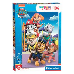 Clementoni Paw Patrol Legpuzzel 104 stuk(s) Stripfiguren