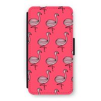 Flamingo: iPhone 12 Pro Flip Hoesje