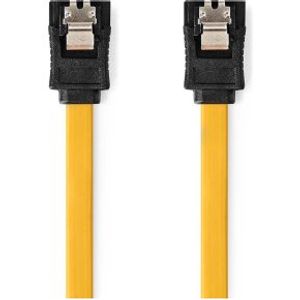 SATA Kabel | 6 Gbps | SATA 7-Pins Female | SATA 7-Pins Female | Vernikkeld | 0.50 m | Plat | PVC | G