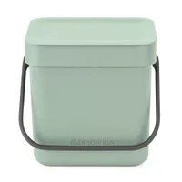 Brabantia Sort & Go afvalemmer 3 liter jade green