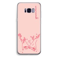 Best Friends: Samsung Galaxy S8 Plus Transparant Hoesje