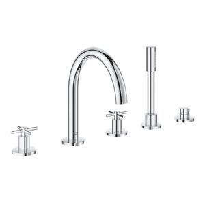 Grohe Atrio Badrandcombinatie 5-gats Chroom