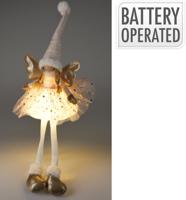 Engelmeisje met led 60 cm roze Nampook - Nampook