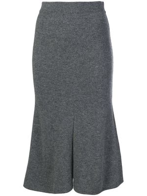 Cashmere In Love jupe Tish en maille - Gris