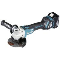 Makita DGA511RTJ DGA511RTJ Haakse accuslijper 125 mm Incl. 2 accus, Incl. lader, Incl. koffer 18 V 5 Ah - thumbnail