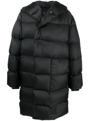 Rick Owens doudoune à coupe mi-longue - Noir