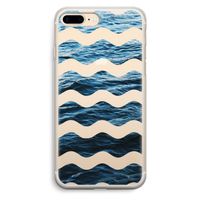 Oceaan: iPhone 7 Plus Transparant Hoesje Oceaan: iPhone 7 Plus Transparant Hoesje