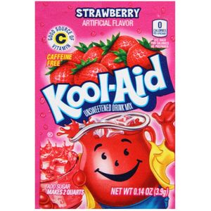 Kool Aid Kool Aid - Strawberry 3,9 Gram