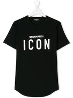 DSQUARED2 KIDS t-shirt imprimé - Noir - thumbnail