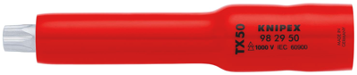 Knipex Dopsleutel 3/8" | Voor TX50 | Lengte 117 mm - 98 29 50