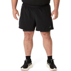 ASICS Road 2in1 5&apos;&apos; Short Heren