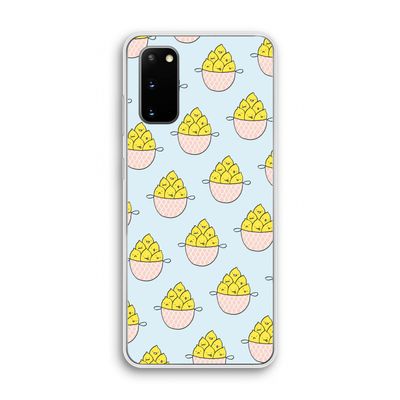 Citroenen: Samsung Galaxy S20 Transparant Hoesje