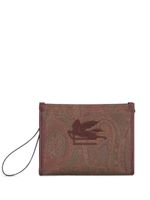 ETRO portefeuille à motif cachemire - Rouge