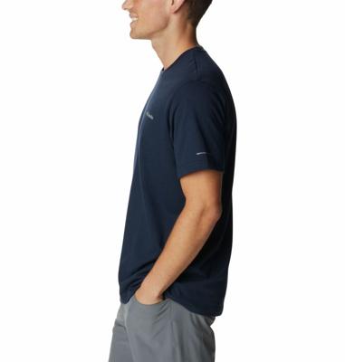 Columbia Thistletown Hills™ Short Sleeve T-shirt Heren Collegiate Navy XXL