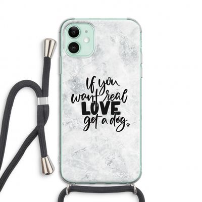 Partner in crime: iPhone 11 Transparant Hoesje met koord