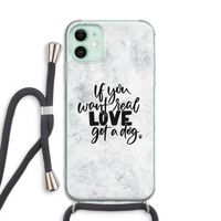 Partner in crime: iPhone 11 Transparant Hoesje met koord