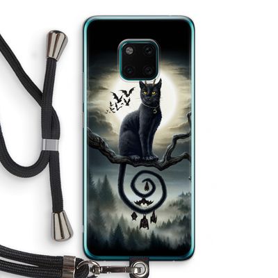 Moonlight Companions: Huawei Mate 20 Pro Transparant Hoesje met koord