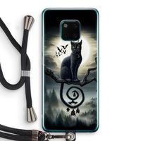 Moonlight Companions: Huawei Mate 20 Pro Transparant Hoesje met koord